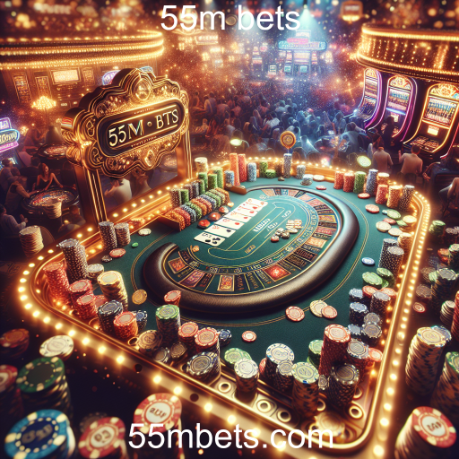 Atração e Estratégia: O Mundo do Poker no 55m Bets